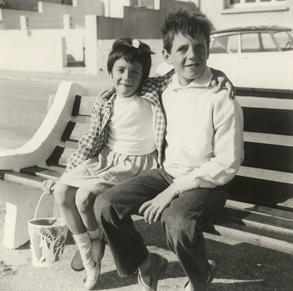LYDIE- & HER BROTHER SERGE-
